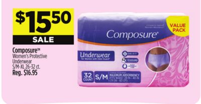 Composure™ Women's Protective Underwear