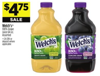 Welch's® 100% Grape Juice