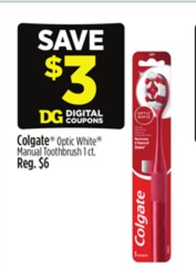 Colgate Optic White® Manual Toothbrush 1 ct.