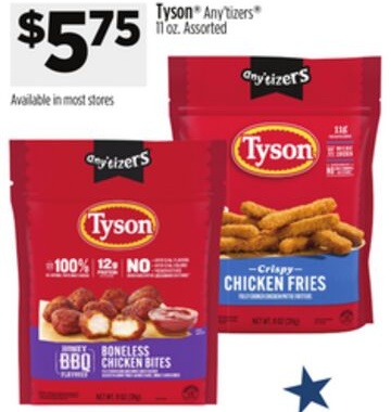 Tyson® Any'tizers®