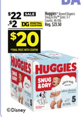 Huggies® Boxed Diapers