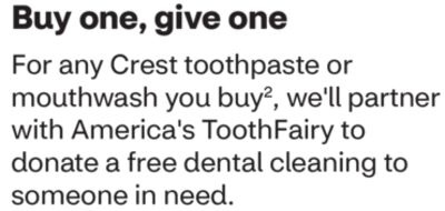 Buy one, give one