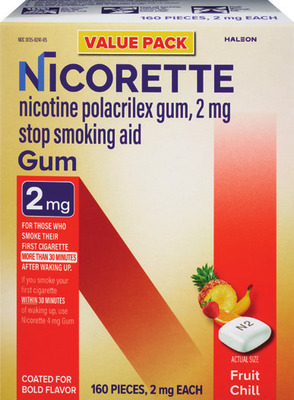 Nicorette or NicoDerm CQ