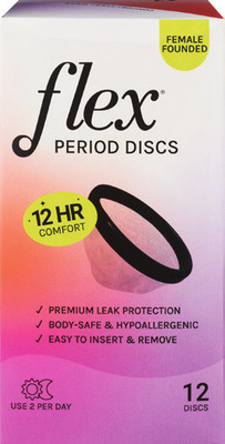 ALL Flex, Softdisc or Softcup feminine care