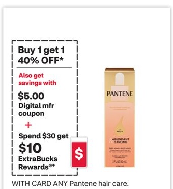 Pantene hair care