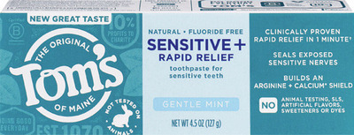 Tom's of Maine toothpaste, mouthwash or deodorant