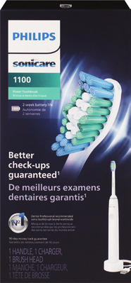 Philips Sonicare 1100 rechargeable toothbrush.