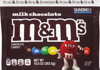 M&M'S, SNICKERS, REESE'S, KIND, AND TWIX