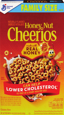 General Mills Family Size cereals