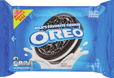 Oreos 10.1-15.35 oz, Ritz 7.1-13.7 oz, BelVita 5 ct., Chips Ahoy! 7-13 oz, Newtons 10 oz, Wheat Thins, Good Thins, Triscuit or Premium 3.5-16 oz.