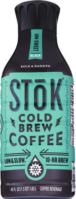 STok Cold Brew coffee beverage