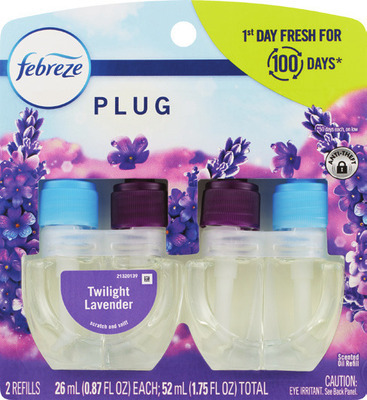 Febreze plug refills 2 ct., scent booster or Cascade Complete gel 75 oz.