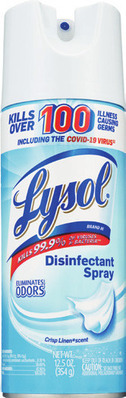 Lysol disinfectant spray