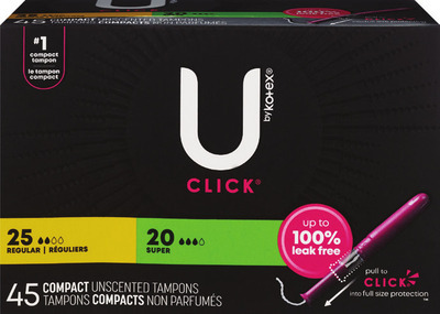 ANY U by Kotex tampons