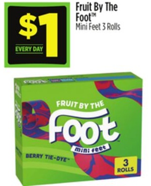 Fruit By The Foot™ Mini Feet 3 Rolls