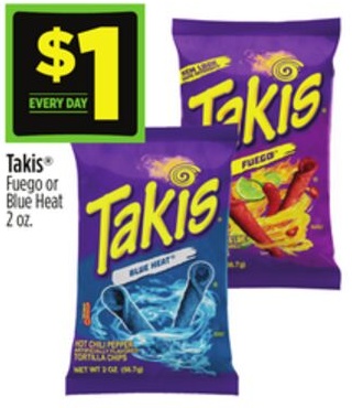 Takis® Fuego or Blue Heat