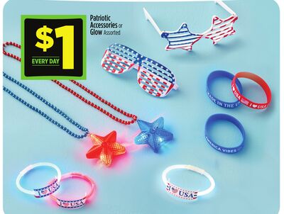 Patriotic Accessories or Glow Assorted