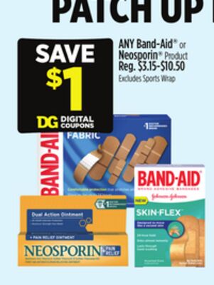 ANY Band-Aid® or Neosporin® Product