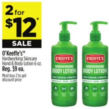 O'Keeffe's Hardworking Skincare Hand & Body Lotion