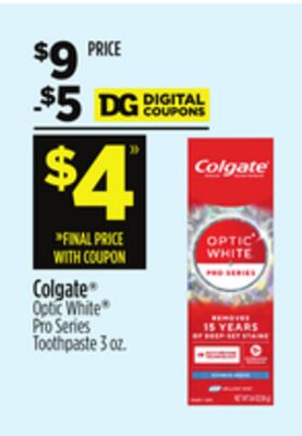Colgate® Optic White® Pro Series Toothpaste