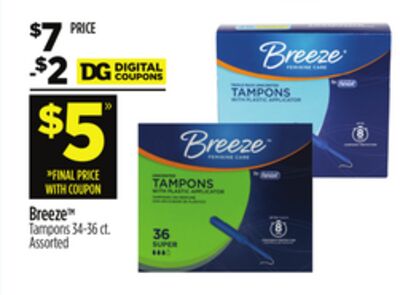 Breeze™ Tampons