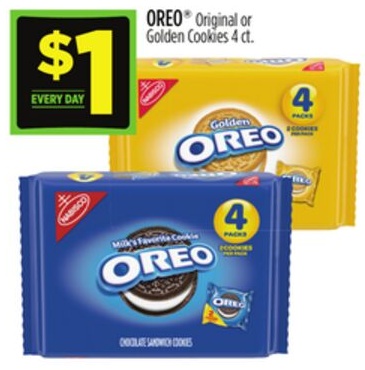 OREO® Original or Golden Cookies