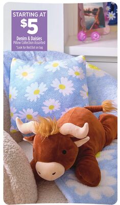 Denim & Daisies Pillow Collection