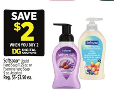 Softsoap® Liquid Hand Soap 11.25 oz. or Foaming Hand Soap 9 oz.