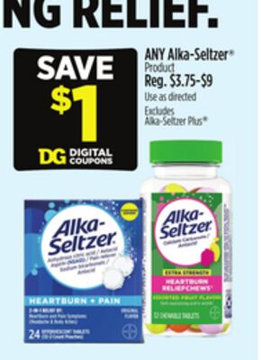 ANY Alka-Seltzer® Product