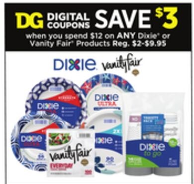 Dixie® or Vanity Fair®