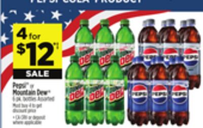 Pepsi® or Mountain Dew®