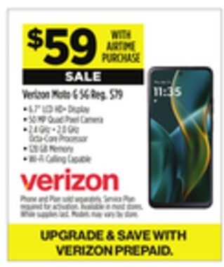 Verizon Moto G56