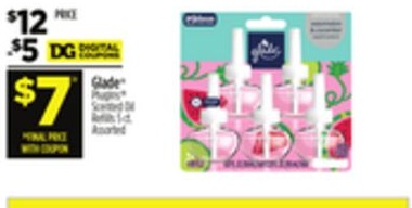 Glade® PlugIns® Scented Oil Refills