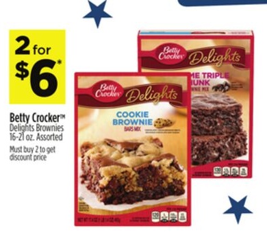 Betty Crocker™ Delights Brownies