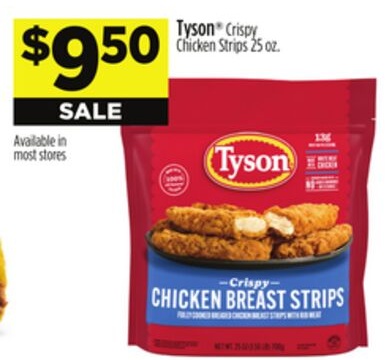 Tyson® Crispy Chicken Strips