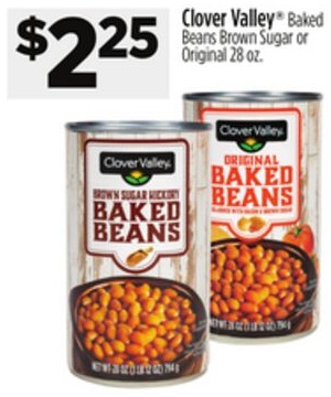 Clover Valley® Baked Beans Brown Sugar or Original
