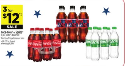Coca-Cola® or Sprite®