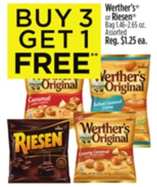 Werther's® or Riesen®