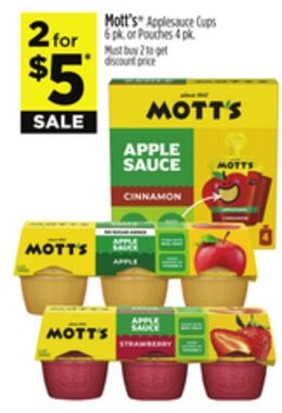 Mott's® Applesauce Cups
