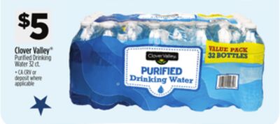 Clover Valley® Purified Drinking Water