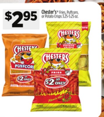 Chester's® Fries, Puffcorn, or Potato Crisps