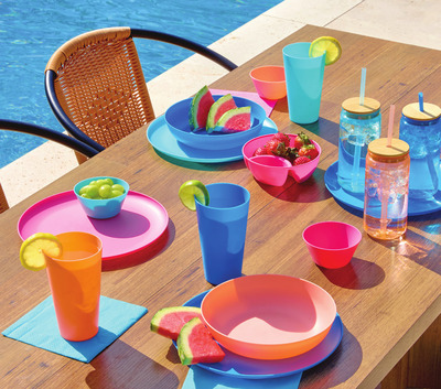 Summer Drinkware and Dinnerware