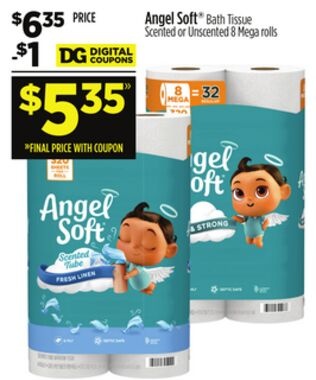 Angel Soft™ Bath Tissue