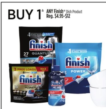 ANY Finish® Dish Product