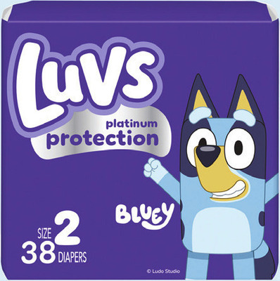 Luvs® Jumbo Diapers Sizes: 1-8 Counts: 16-46