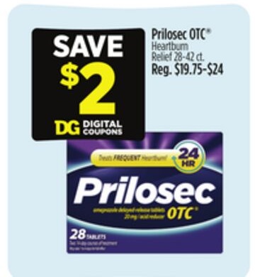 Prilosec OTC® Heartburn Relief