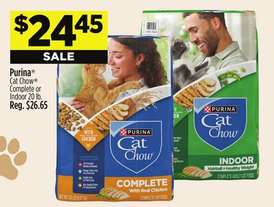 Purina® Cat Chow® Complete or Indoor 20 lb.