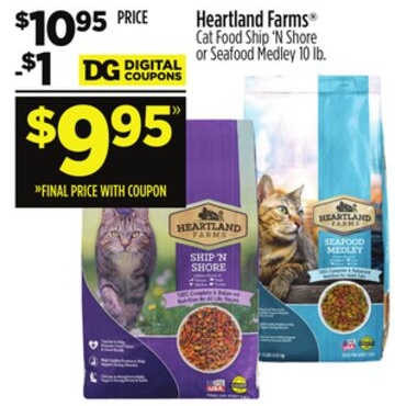 Heartland Farms® Cat Food Ship 'N Shore or Seafood Medley