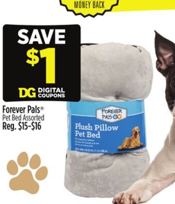 Forever Pals® Pet Bed Assorted