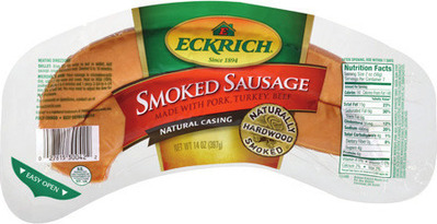 Eckrich 2 Pc. Sausage Rope 10-14 oz., Smok-Y Links 8.3 oz., Sausage Links 13-14 oz. or Li'l Smokies 12-14 oz.